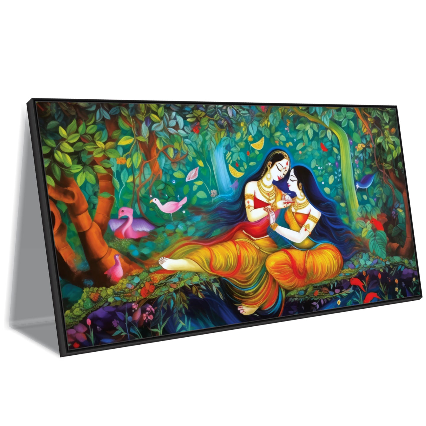 Radha Krishna Canvas Art Wall Painting