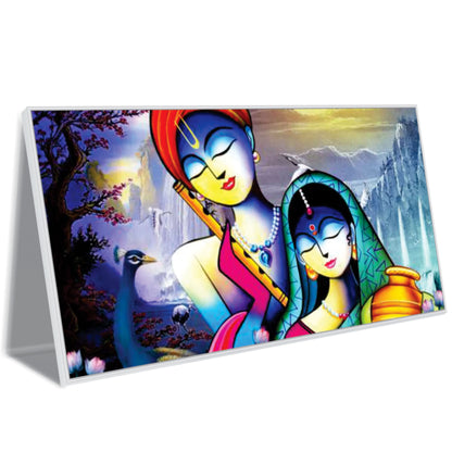 Radha Krishna beautiful art Canvas Wall Painting