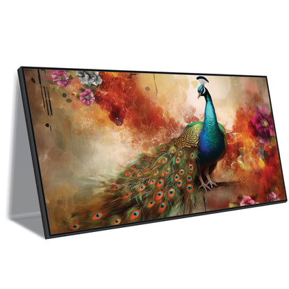 Peacock Canvas art Print Wall Painting