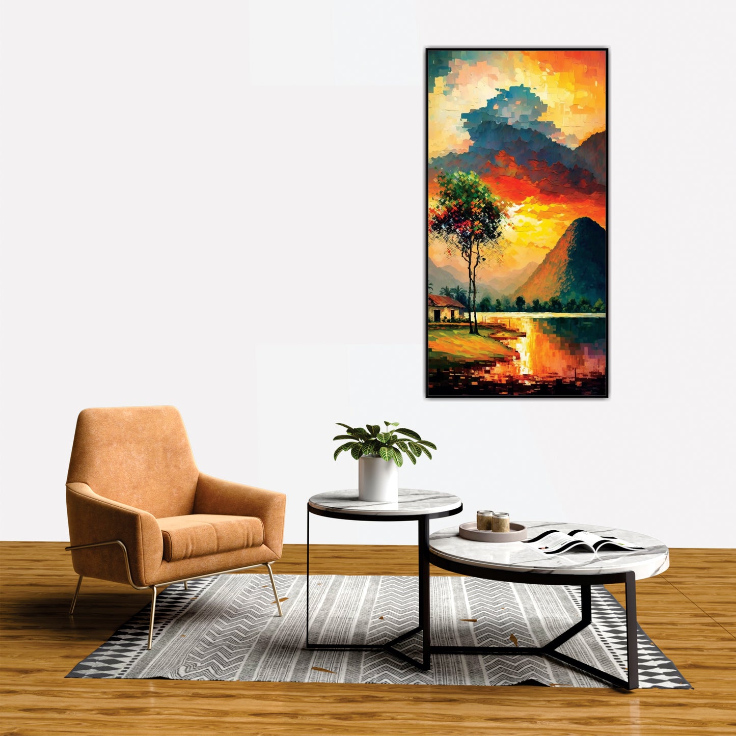 3D Nature Canvas Art Wall Painting