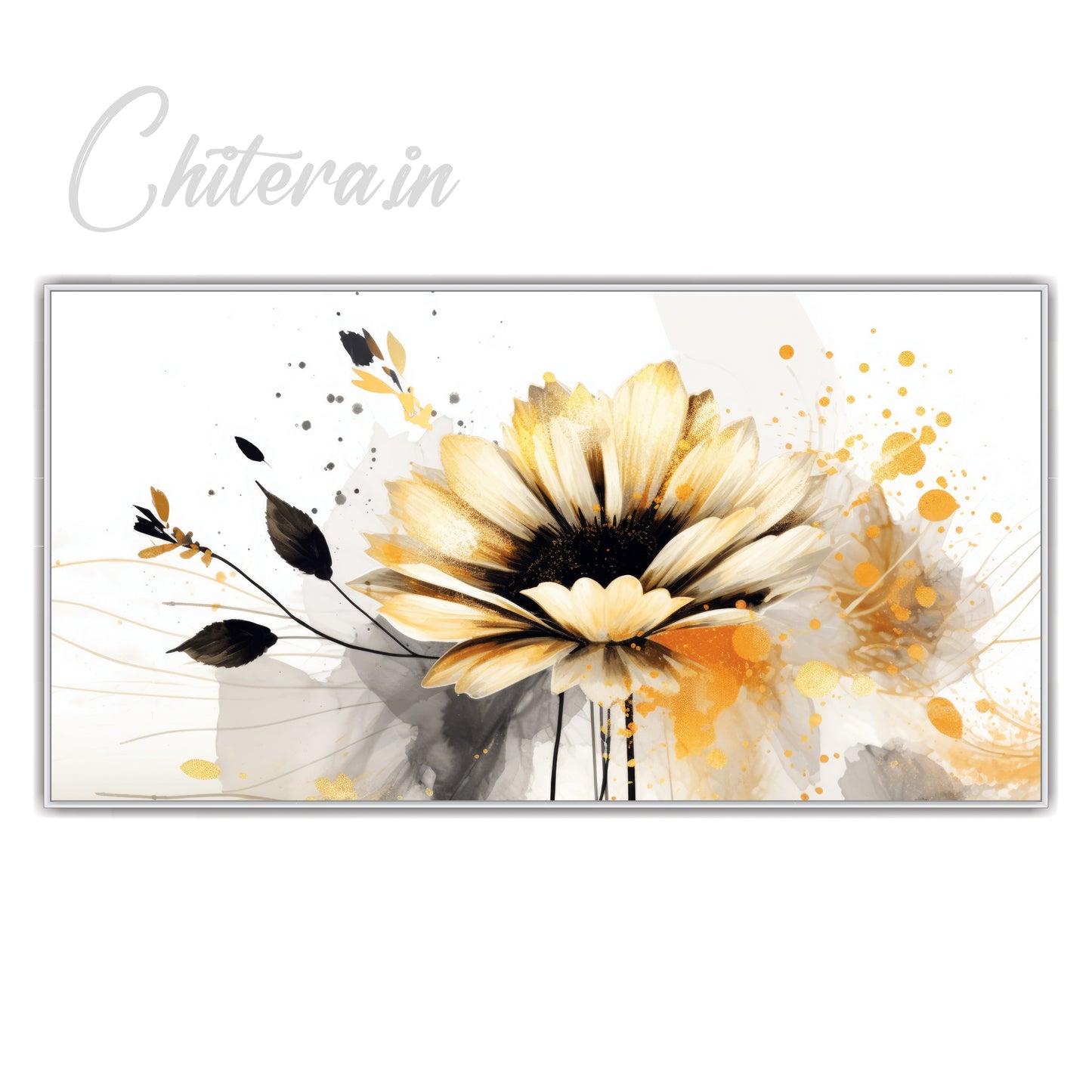 3D Flower art Canvas Print Wall Painting