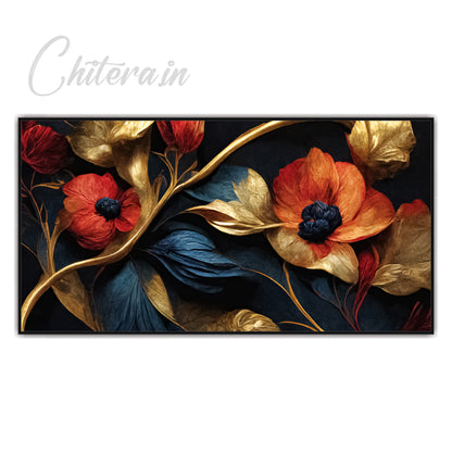 3D Flower art Canvas Print Wall Painting