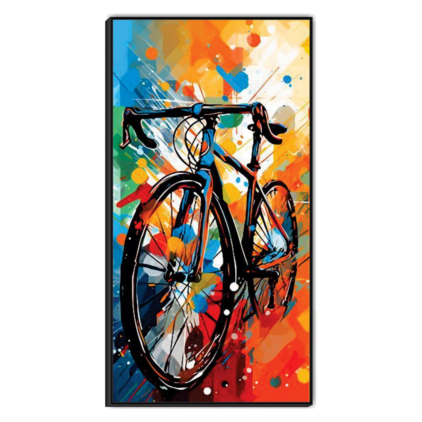 Cycle Canvas Art Wall Painting