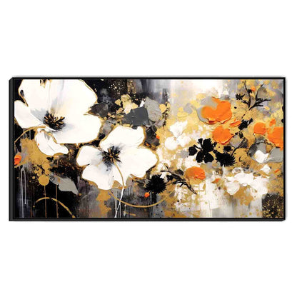 3D Flowers art Canvas Print Wall Painting