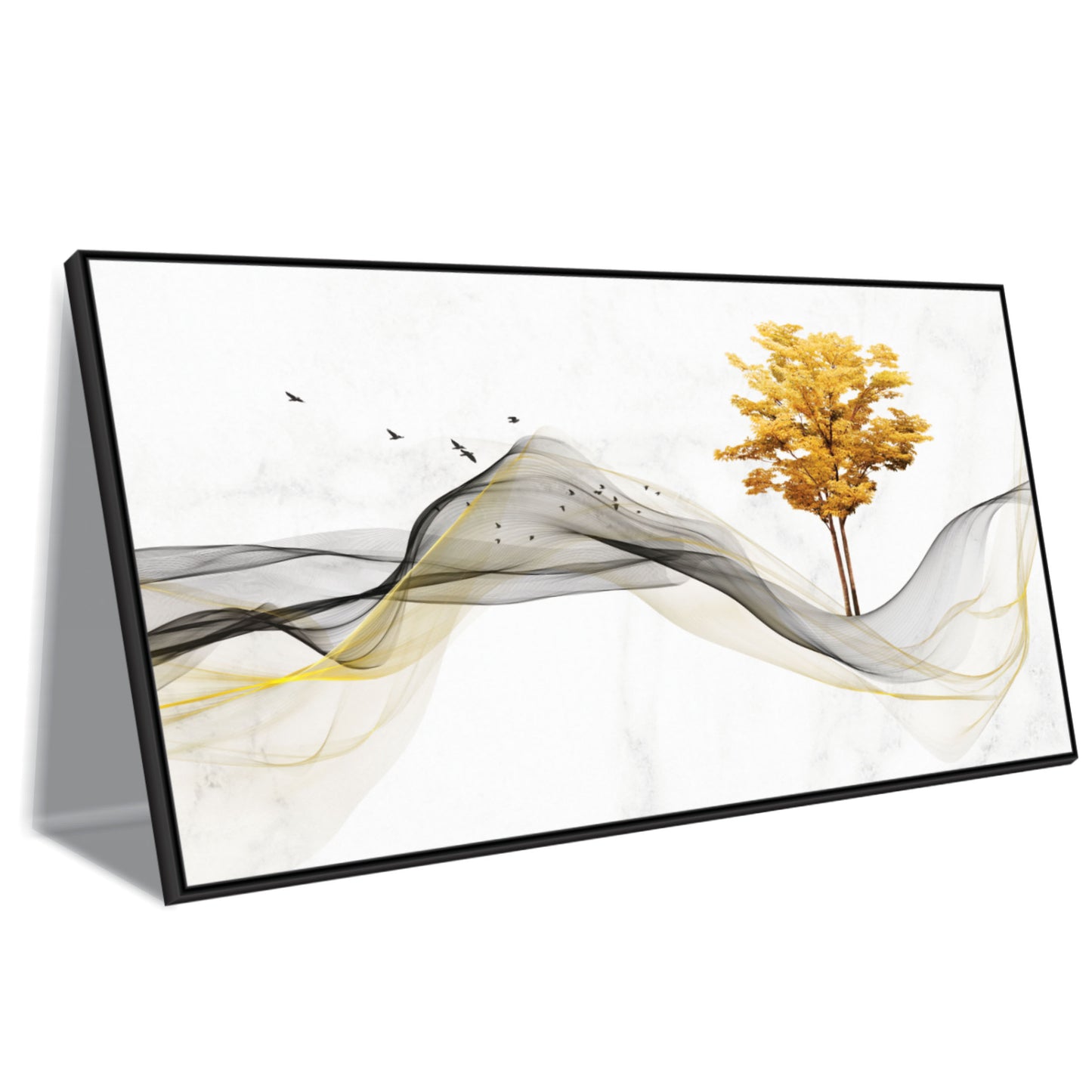 Nature Golden tree Canvas art Print Wall Painting