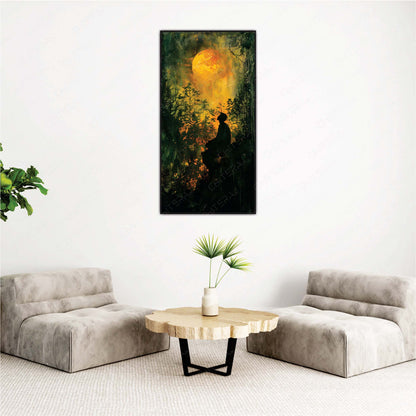 The Dreamer’s Gaze Canvas Wall Art.