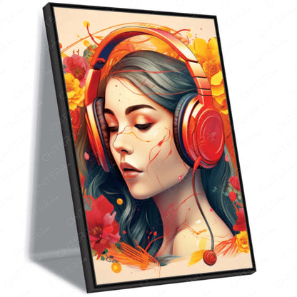 Soul in Sync – Music Lover Canvas Wall Art