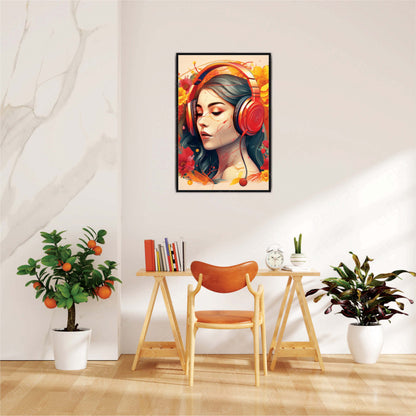 Soul in Sync – Music Lover Canvas Wall Art