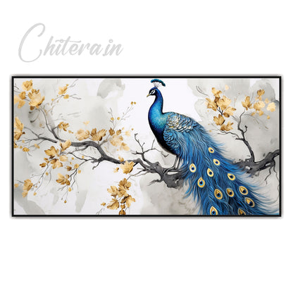 Peacock Canvas art Print Wall Painting