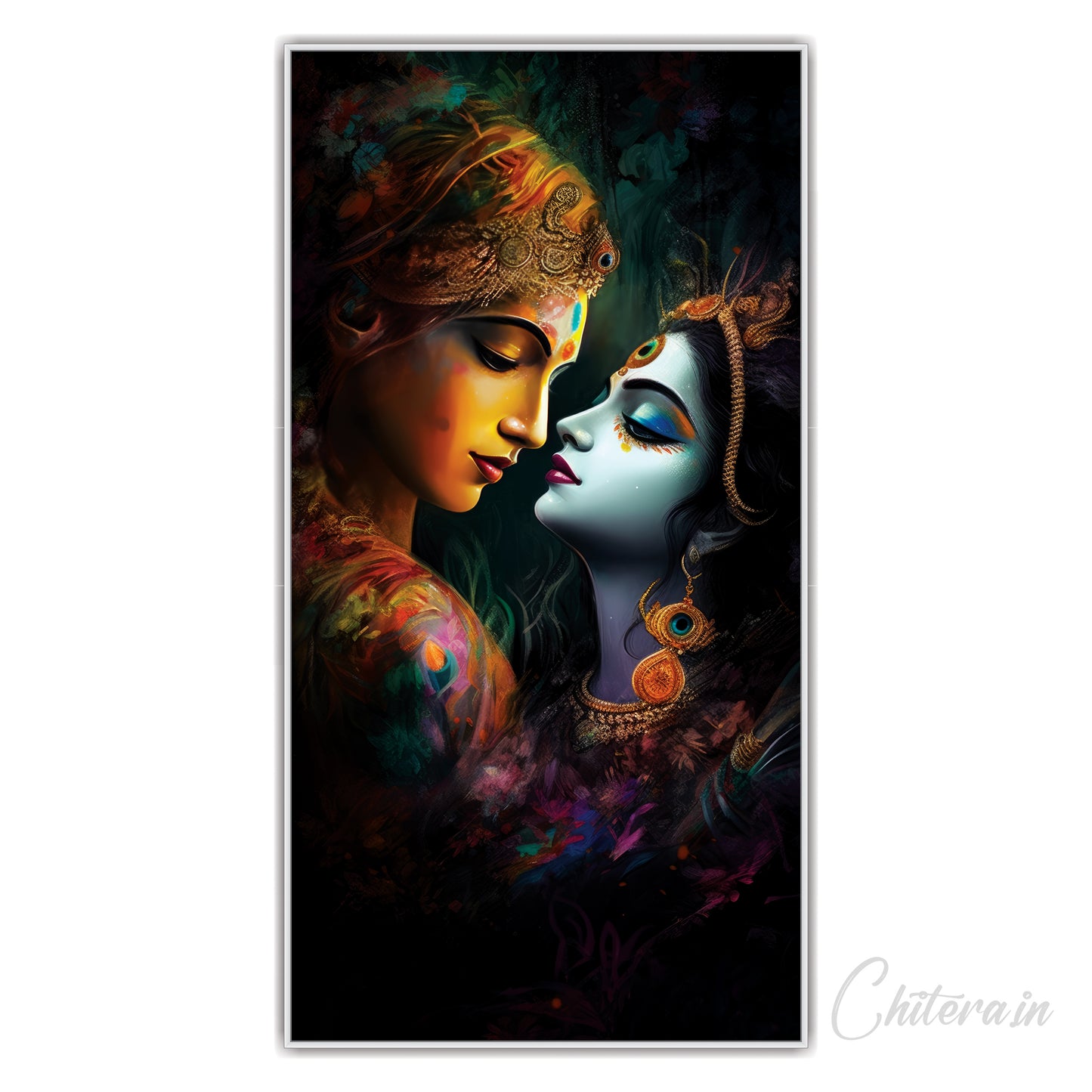 Radha Krishna's Canvas Art