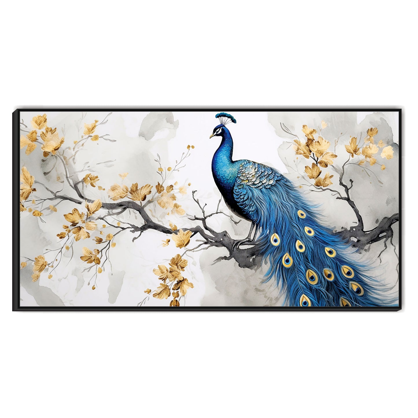 Peacock Canvas art Print Wall Painting