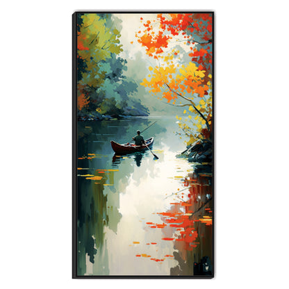 Boating view Canvas Print Wall Painting