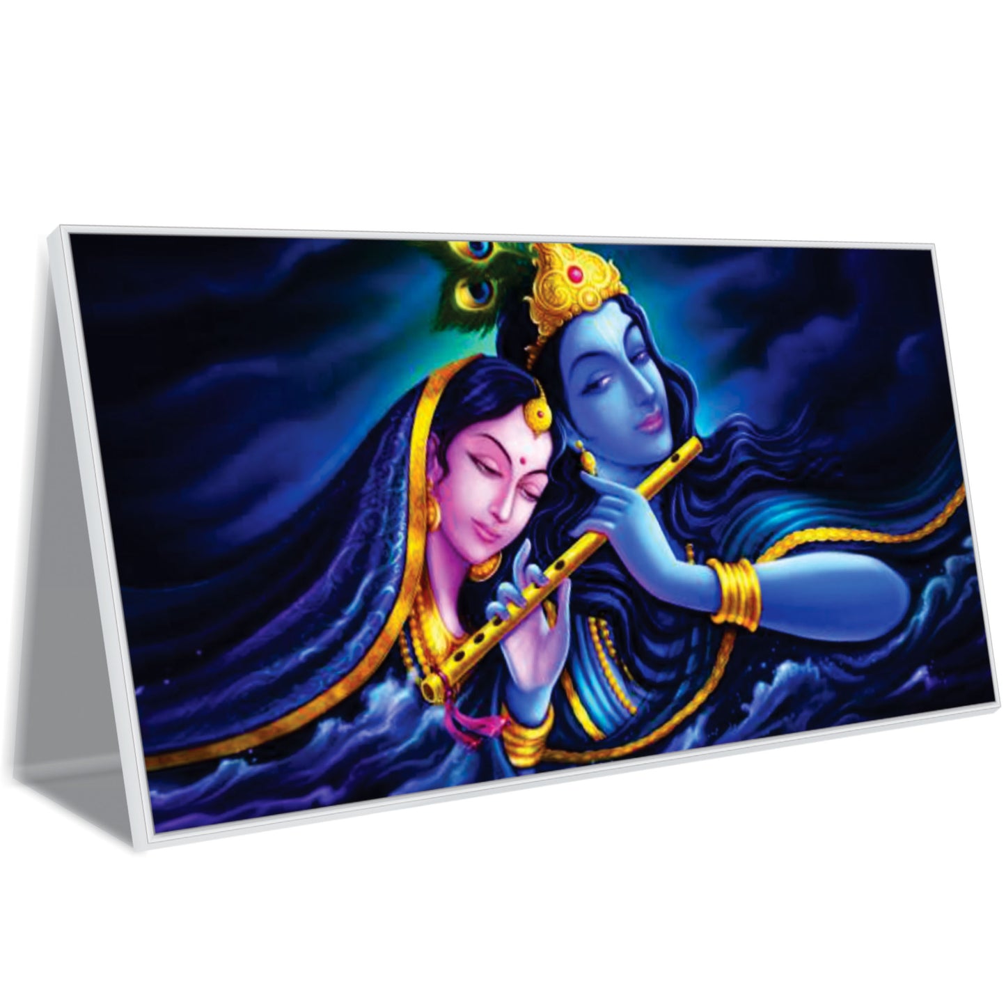 Radha Krishna beautiful art Canvas Wall Painting