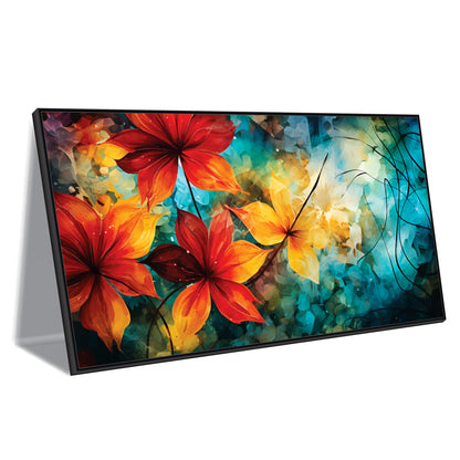 3D Flowers Canvas art Wall Painting