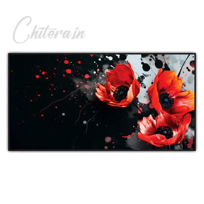 3D Flower art Canvas Print Wall Painting