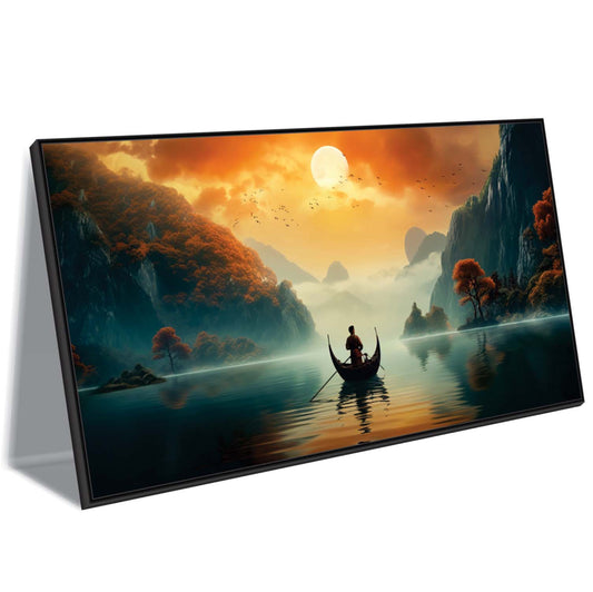 Beyond the Mist Canvas Wall Art.