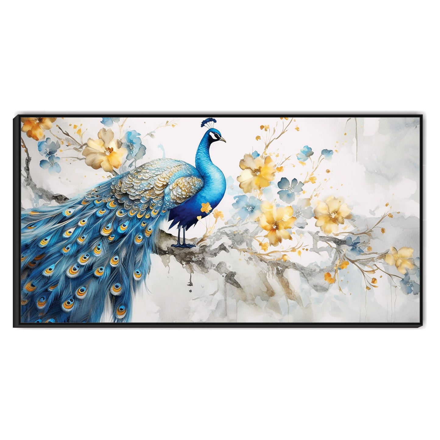 Peacock Canvas art Print Wall Painting