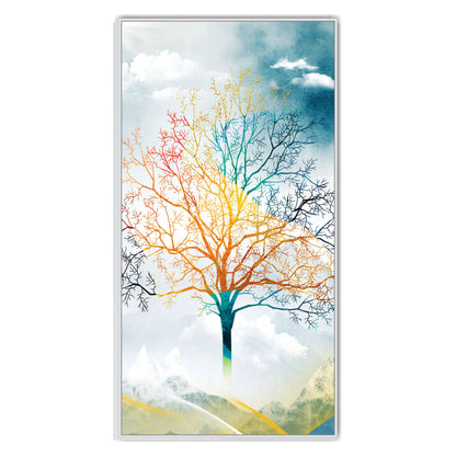 Colorful Tree art Canvas Print Wall Painting