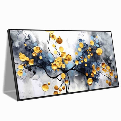 Abstract Art Flower Canvas Print Wall Painting