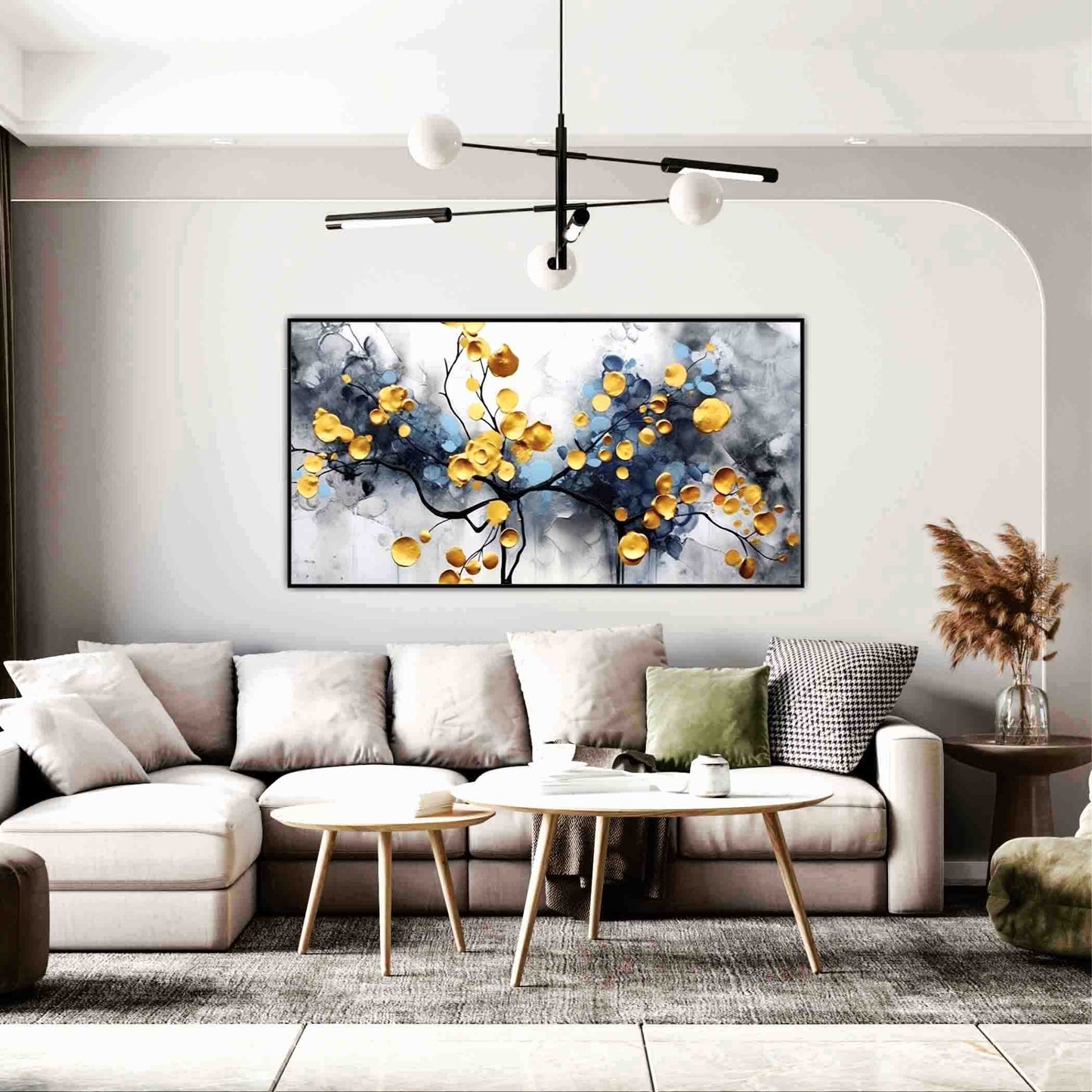 Abstract Art Flower Canvas Print Wall Painting