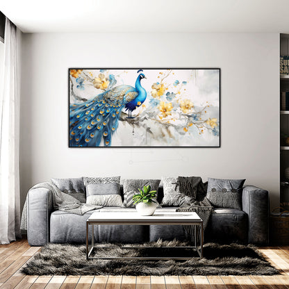 Peacock Canvas art Print Wall Painting