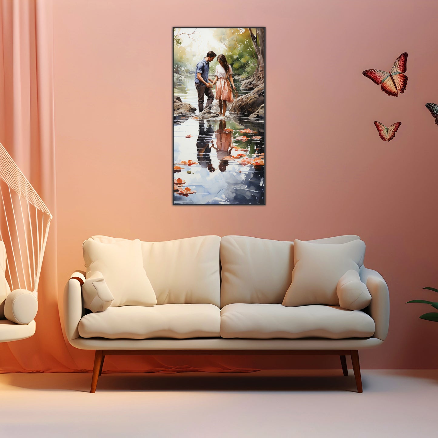 Romantic Couple - Lovely Canvas Art