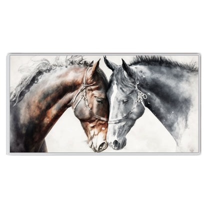 Two horses Canvas Print Wall Painting