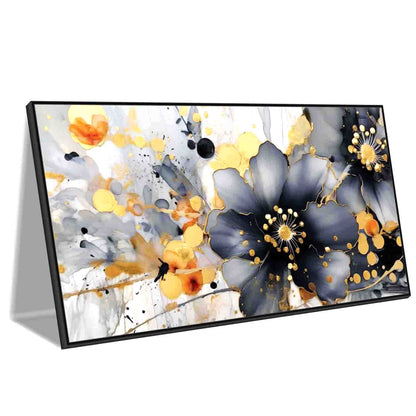 Abstract Art Flower Canvas Print Wall Painting