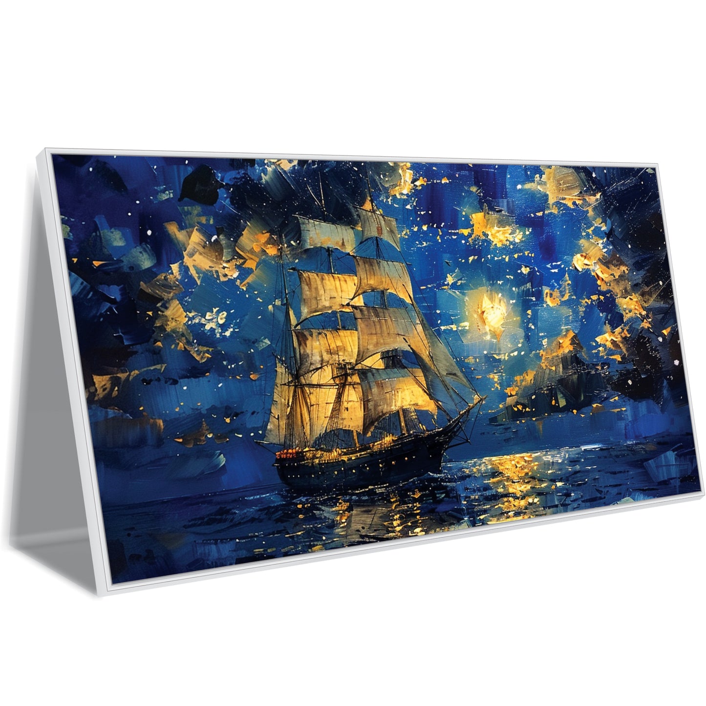 Boating view Canvas Print Wall Painting