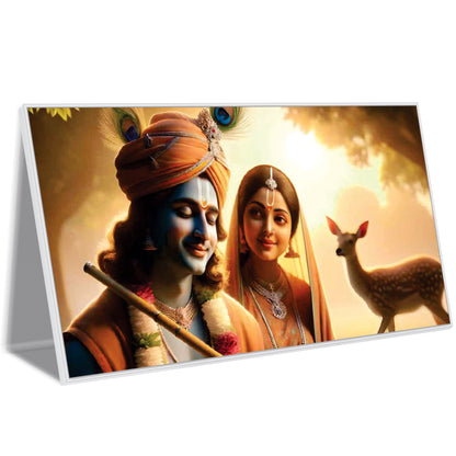 Radha Krishna beautiful Canvas Art