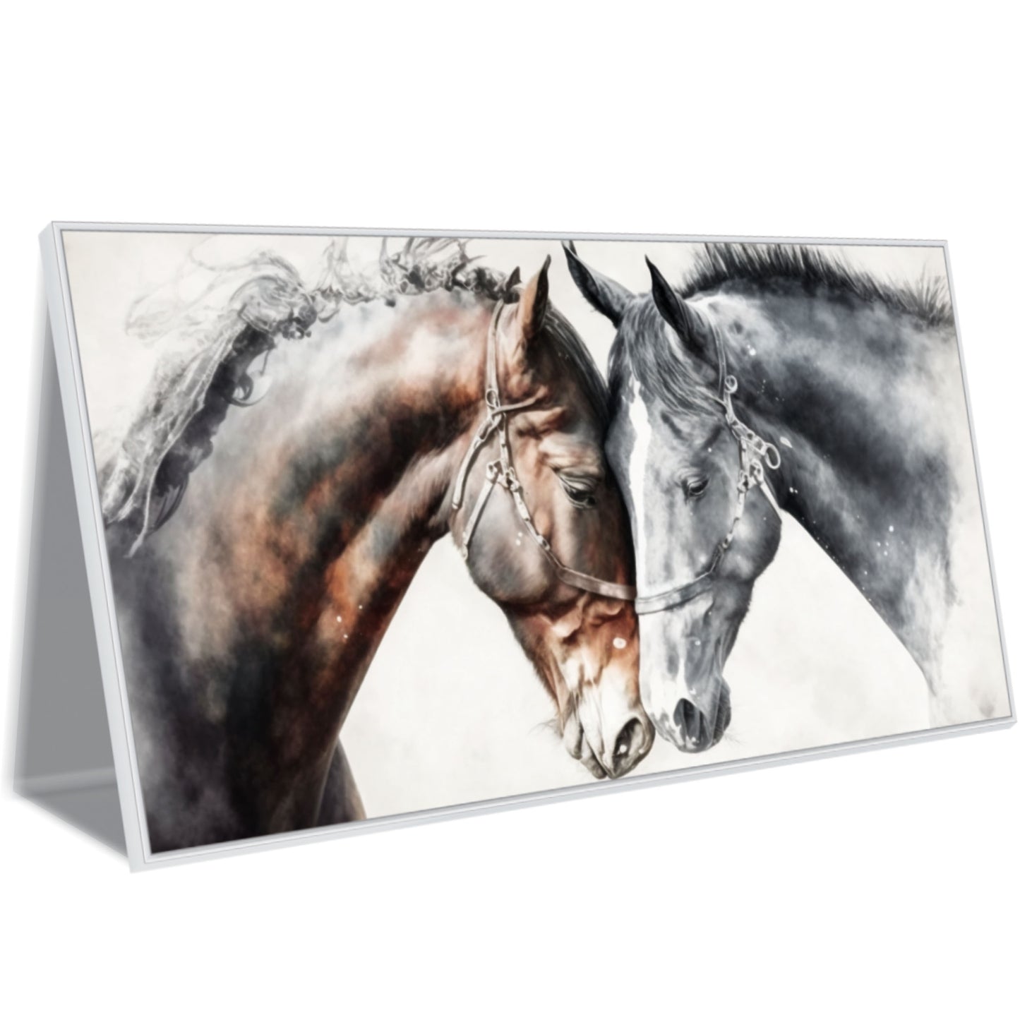 Two horses Canvas Print Wall Painting