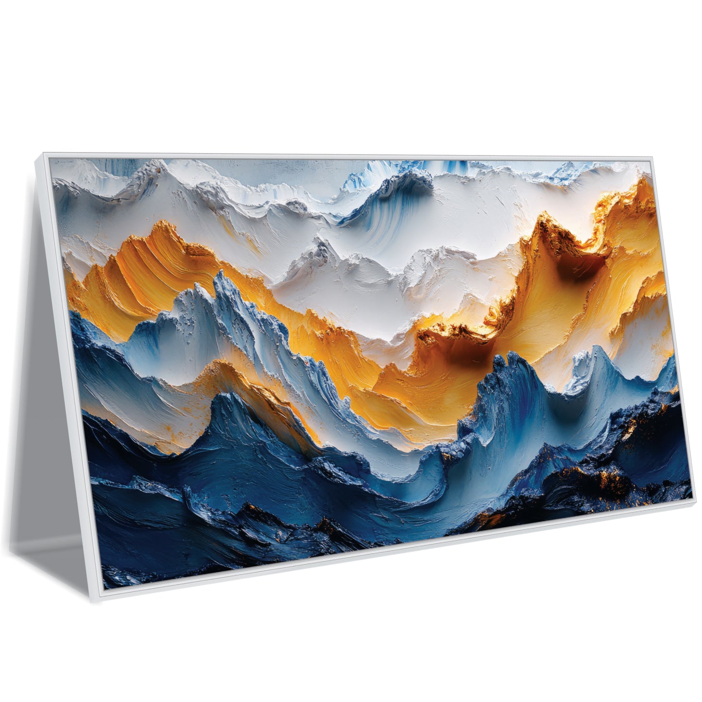 3D Mountains Canvas Art Wall Painting