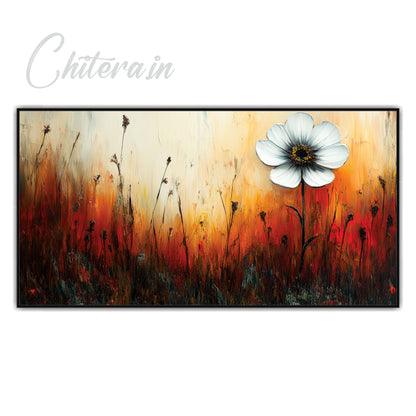 3D Flower Canvas Art Wall Painting