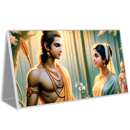 Lord Sita Ram Canvas Art Wall Painting