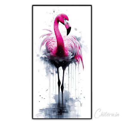 Flamingo Canvas Art Wall Painting