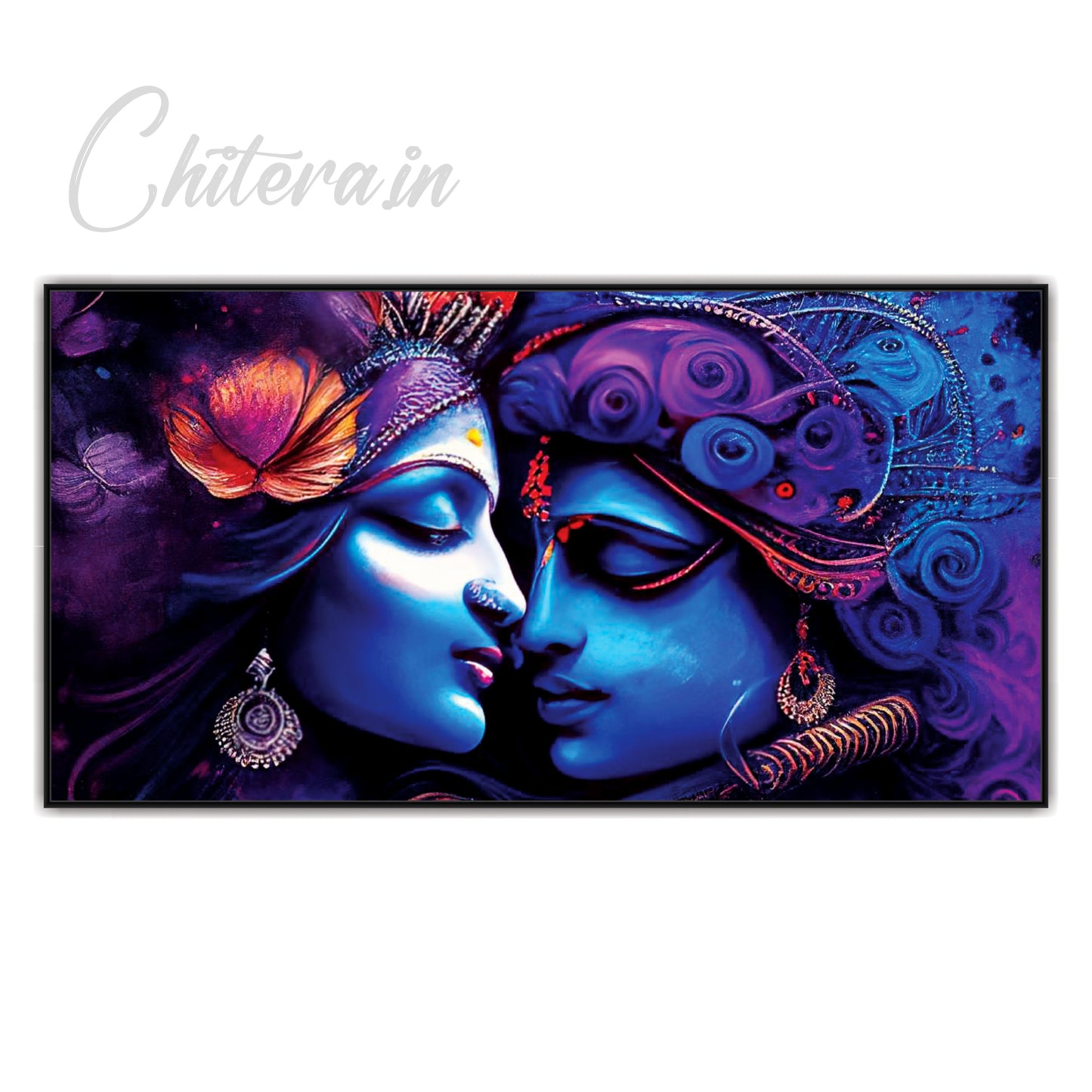 Radha Krishna beautiful Canvas Art