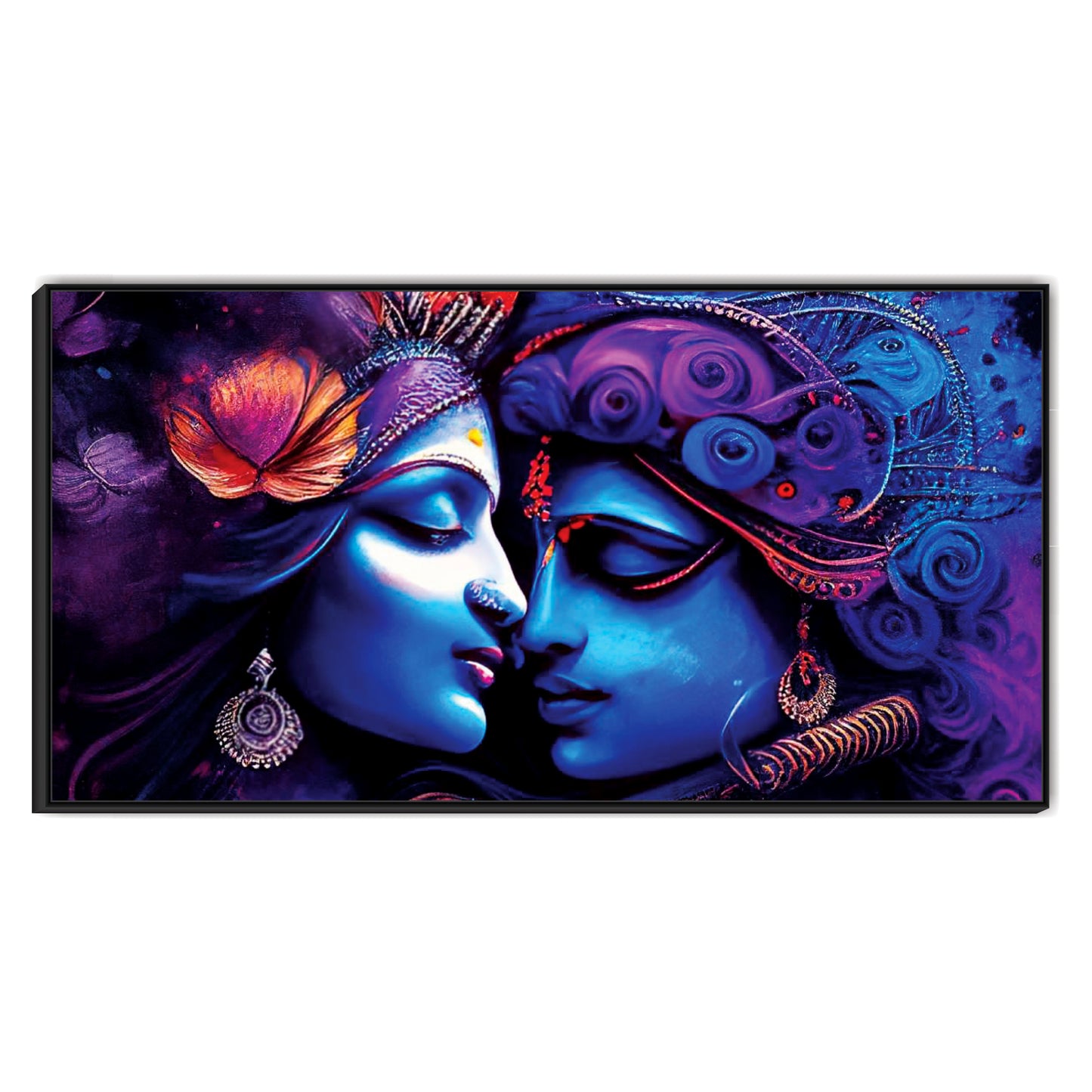 Radha Krishna beautiful Canvas Art