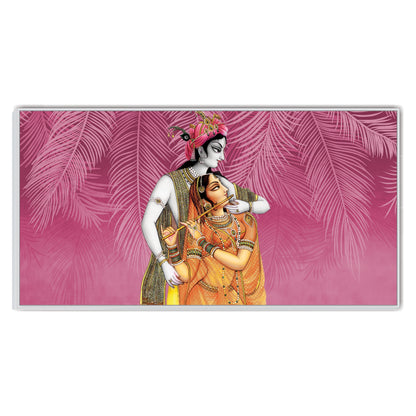 Radha Krishna beautiful art Canvas Print Wall Painting