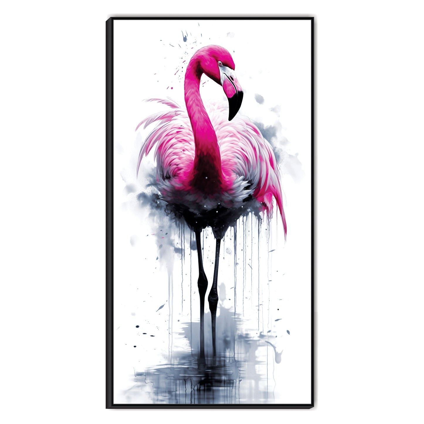 Flamingo Canvas Art Wall Painting