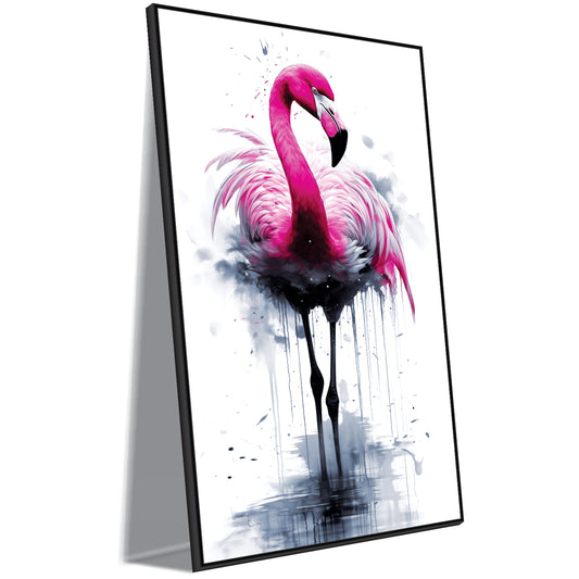 Flamingo Canvas Art Wall Painting