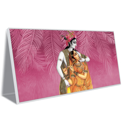 Radha Krishna beautiful art Canvas Print Wall Painting