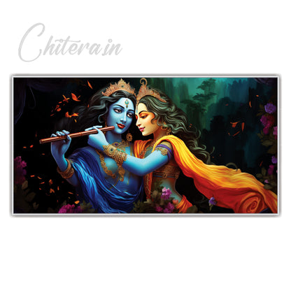 Radha Krishna Canvas Art Painting