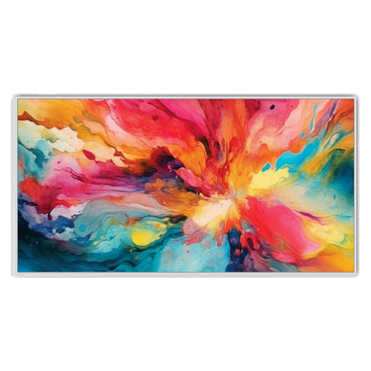 Abstract Watercolor Canvas Art Wall Painting