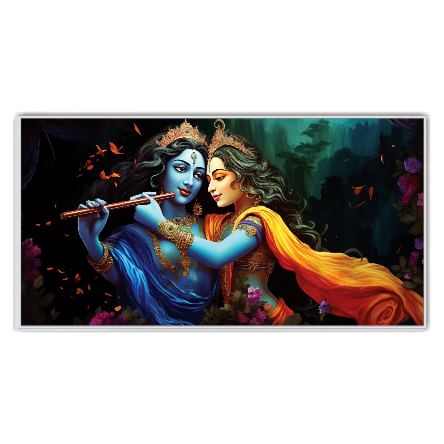 Radha Krishna Canvas Art Painting