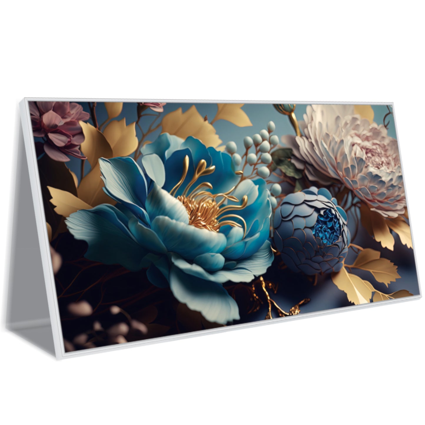 3D Flower digital art Canvas Print Wall Painting