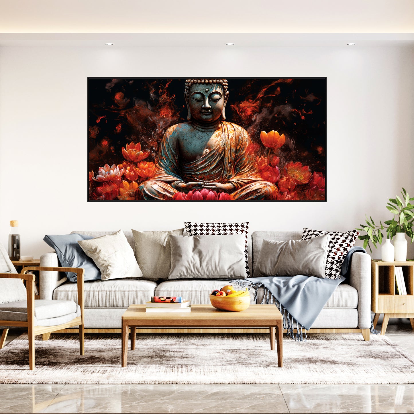 Lord Buddha Canvas Art Canvas Print Wall Painting