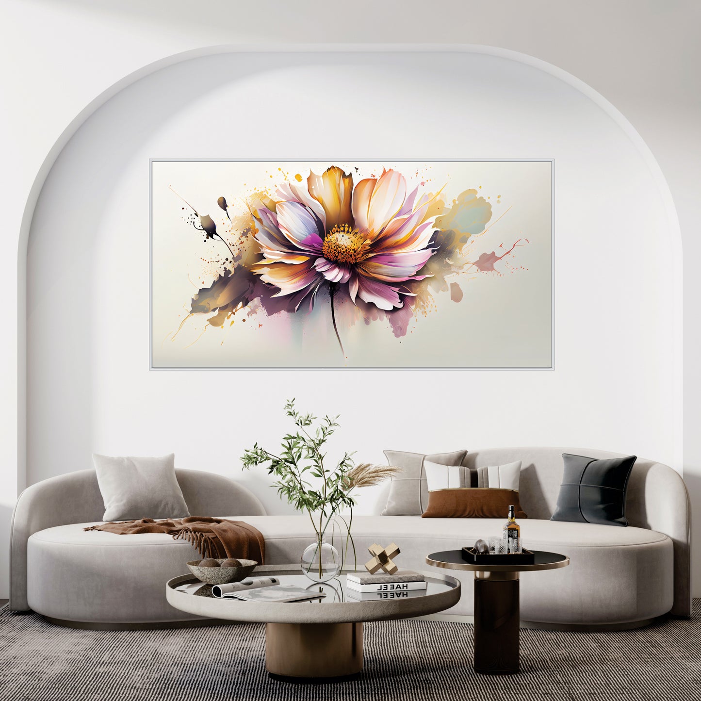 Flower Canvas Art Wall Painting