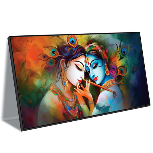 Flute of Devotion Canvas Wall Art