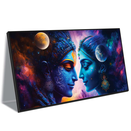 Divine Constellations Canvas Wall Art.