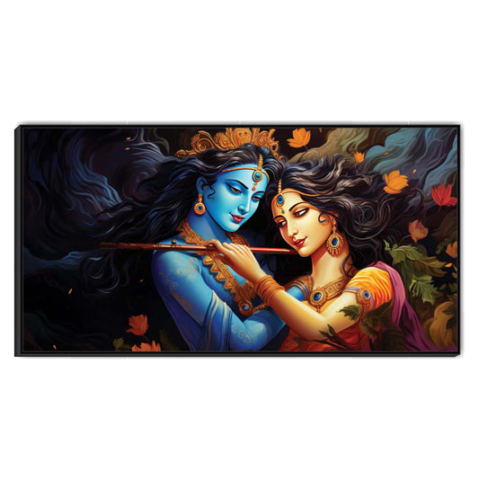 Flute of Affection Canvas Wall Art.